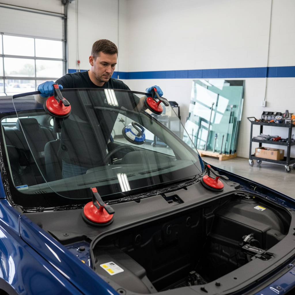 Auto glass repair and replacement